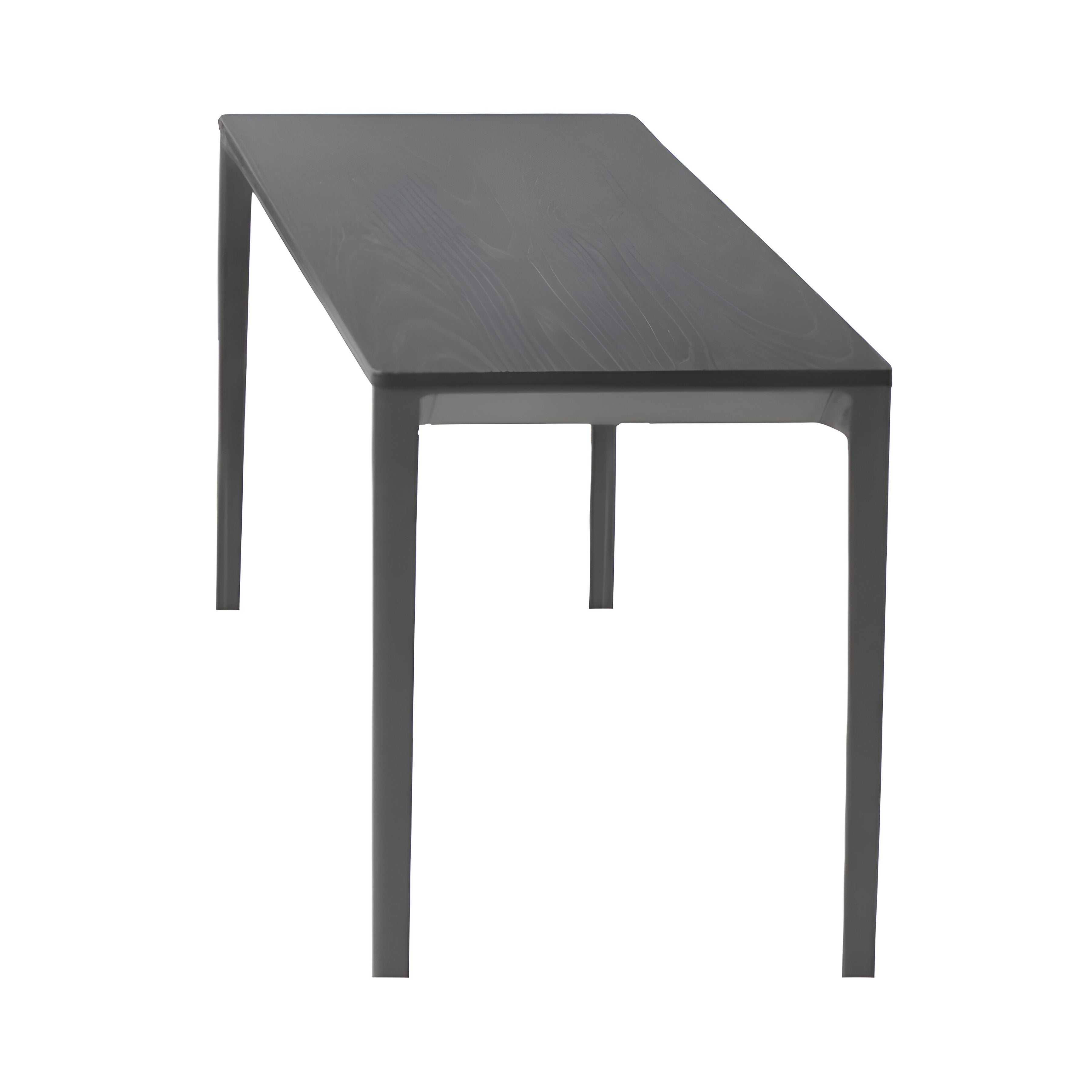 Able Occasional Table: Rectangle + Graphite