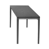 Able Occasional Table: Rectangle + Graphite