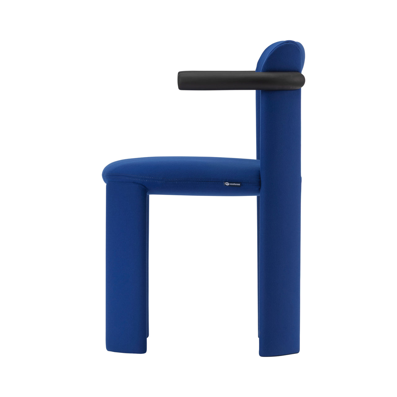 Amia Chair: With Solid Black Ash Armrest