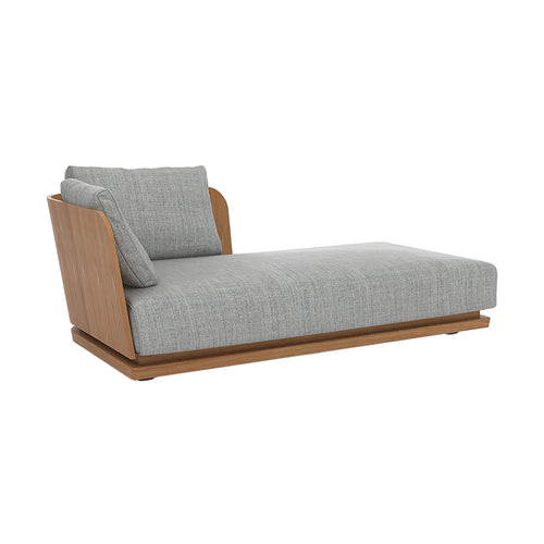 Amor Cortese Chaise Lounge:  Super-Matt Oak