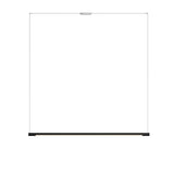 Form. Linear Suspension 6ft With Centre Canopy: Matte Black + Matte White