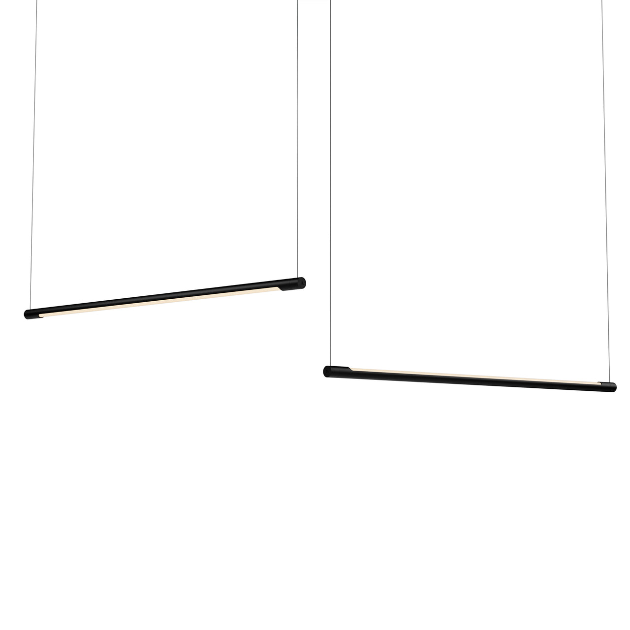 Form. Linear Suspension 4ft: Matte Black