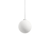 Glass 120. 01 Pendant: Brushed Aluminum