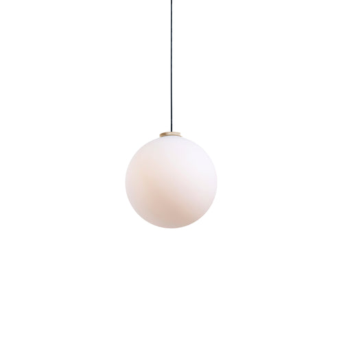 Glass 120. 01 Pendant: Brushed Brass