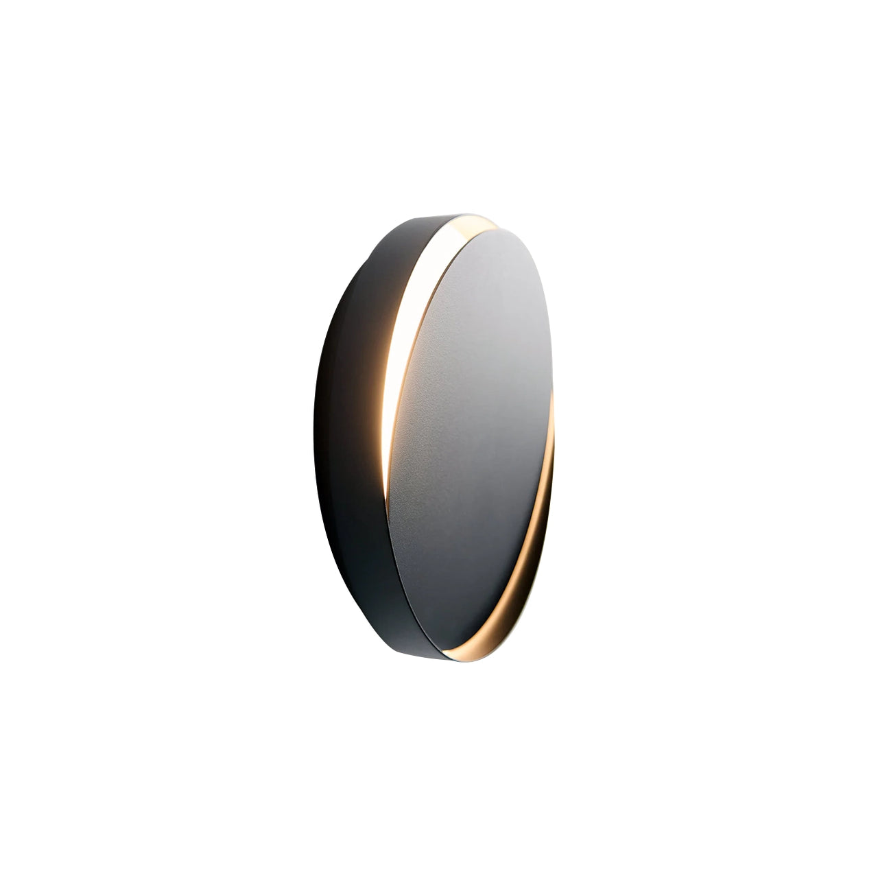 Horizon. Wall Sconce: Sandtex Black