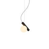 Node. Single Pendant: Matte Black