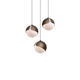 Ohm. 03 Chandelier: Brushed Bronze