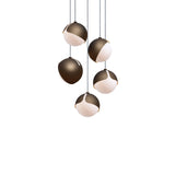 Ohm. 05 Chandelier: Brushed Bronze