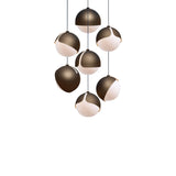 Ohm. 07 Chandelier: Brushed Bronze
