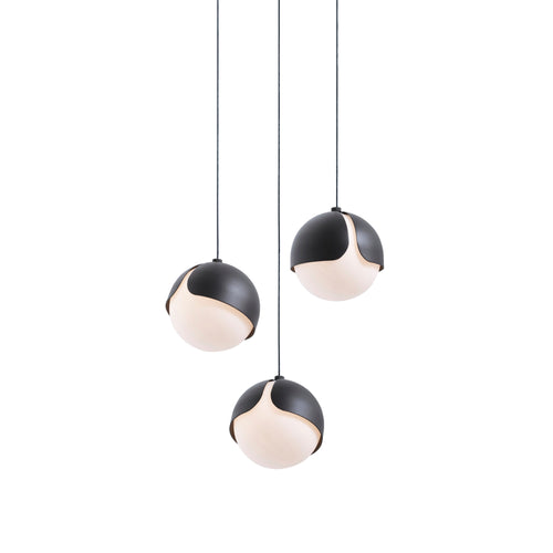 Ohm. 03 Chandelier: Sandtex Black