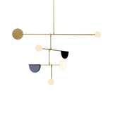 Phase. 03 Chandelier: Brushed Brass
