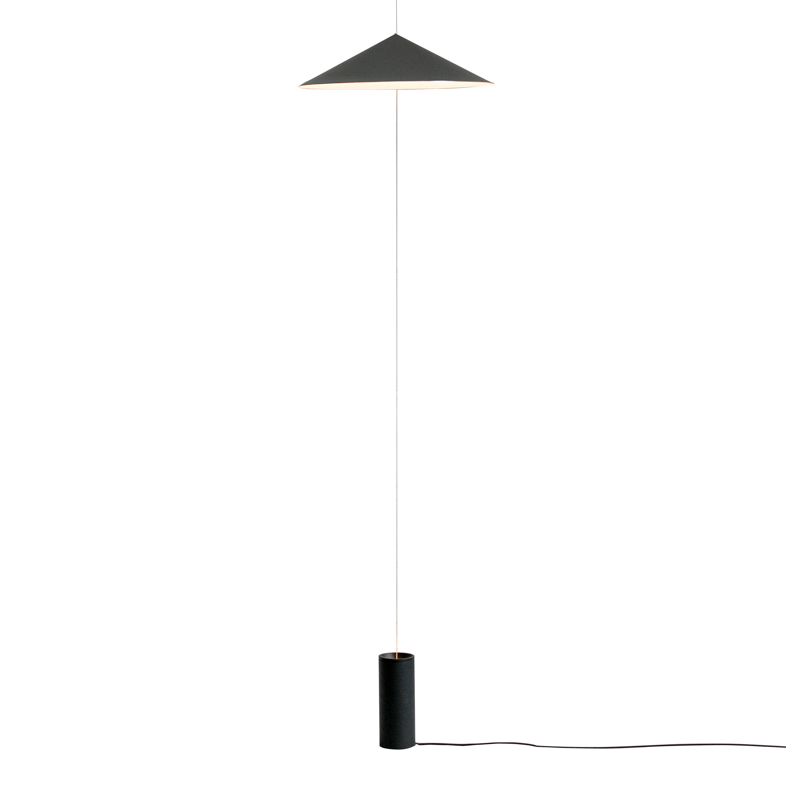 Wisp. Suspension Light: Brushed Aluminum