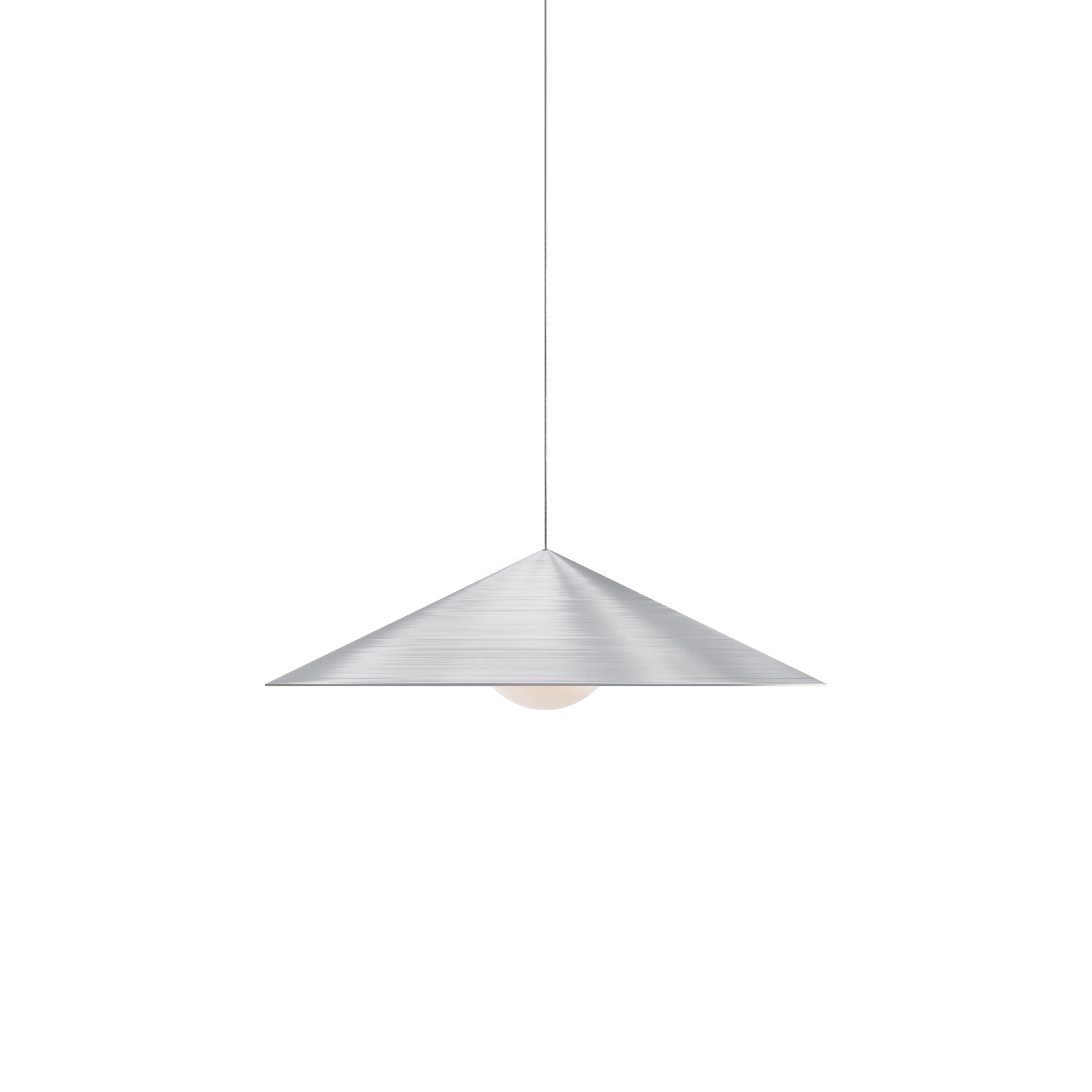 Wisp 120 Pendant: Brushed Aluminum