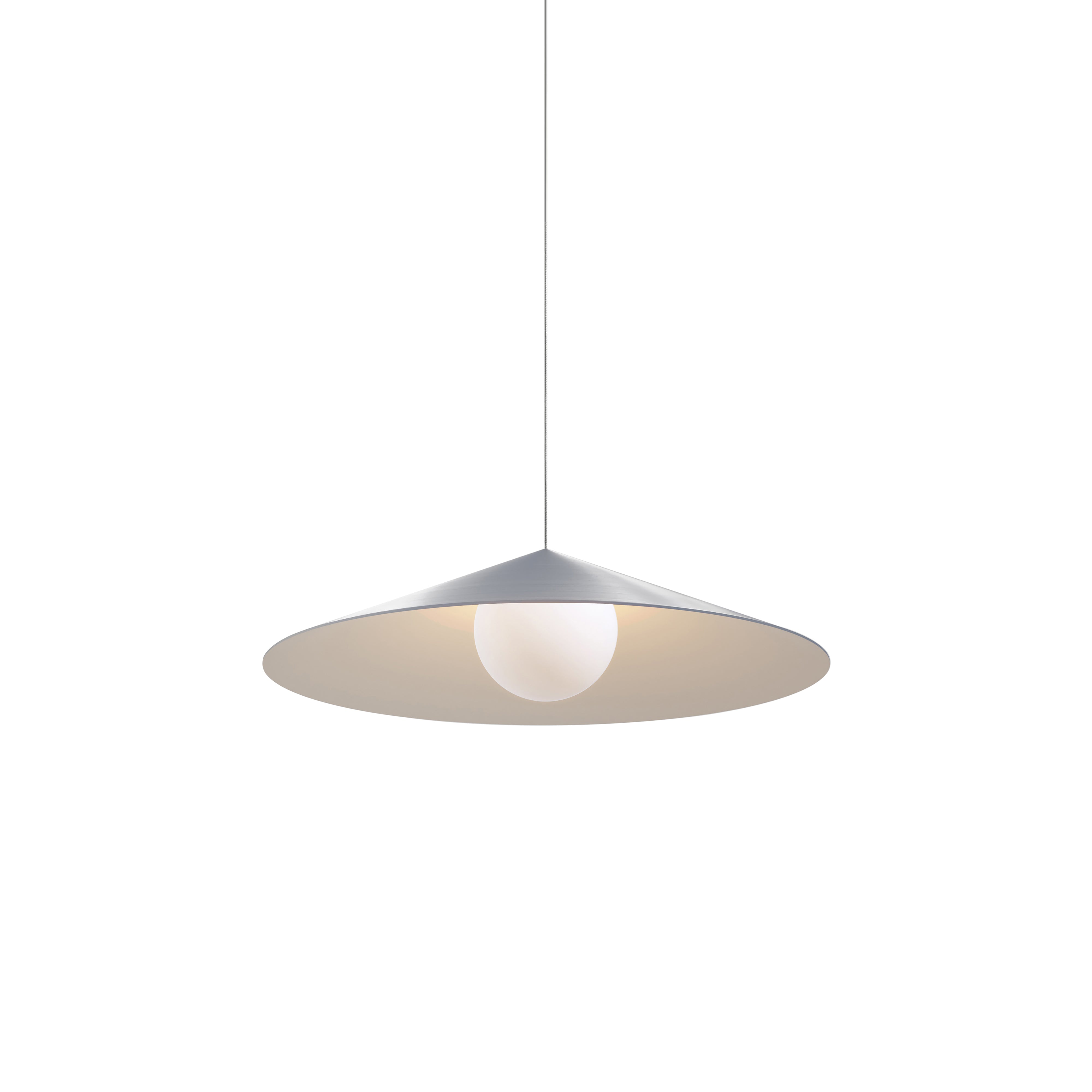 Wisp 120 Pendant: Brushed Aluminum