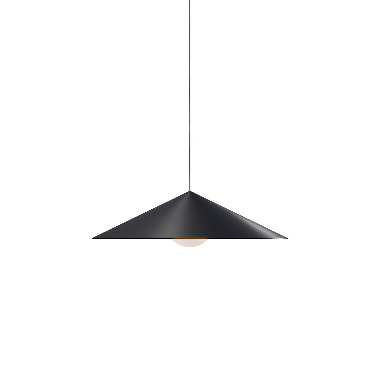 Wisp 120 Pendant: Matte Black