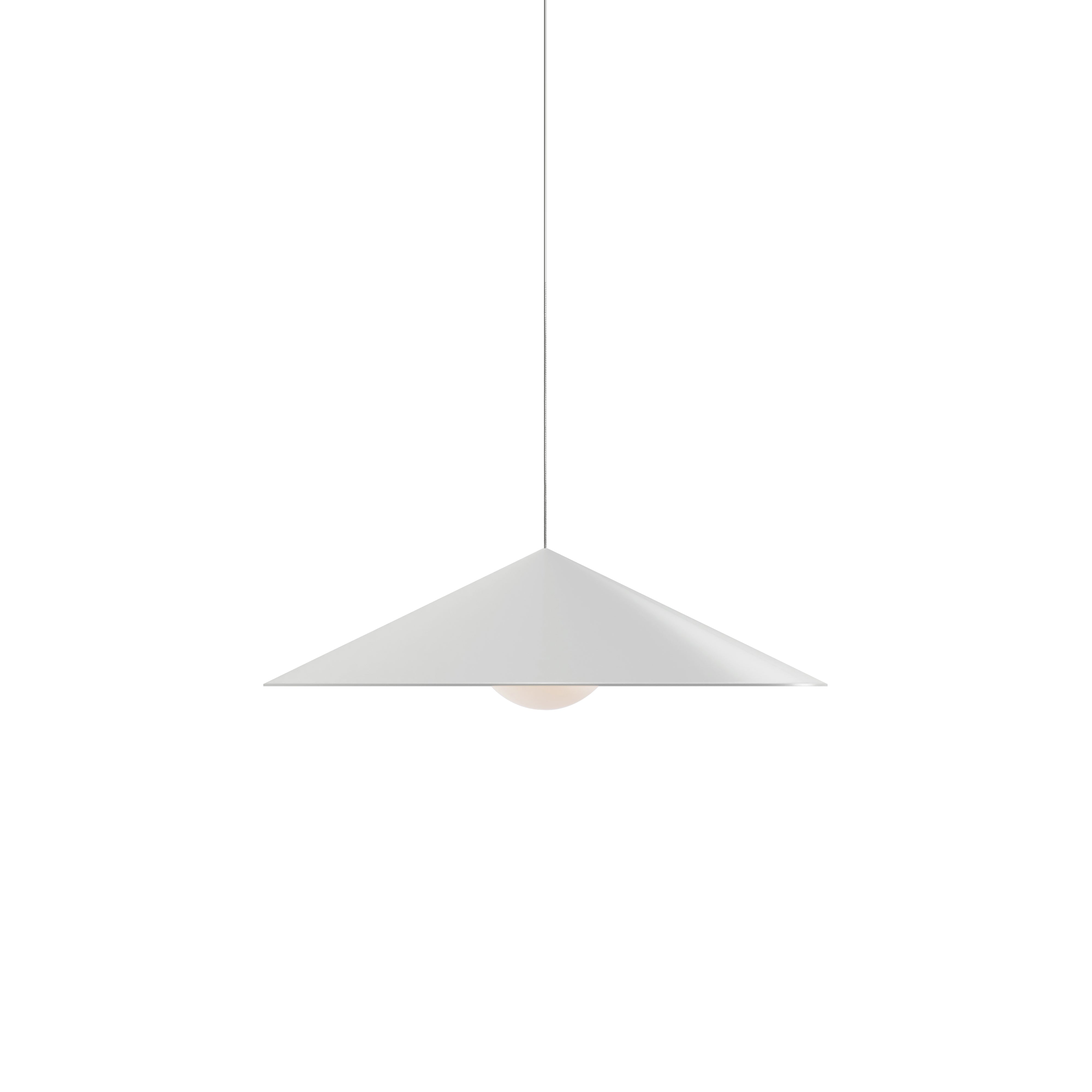Wisp 120 Pendant: Matte White