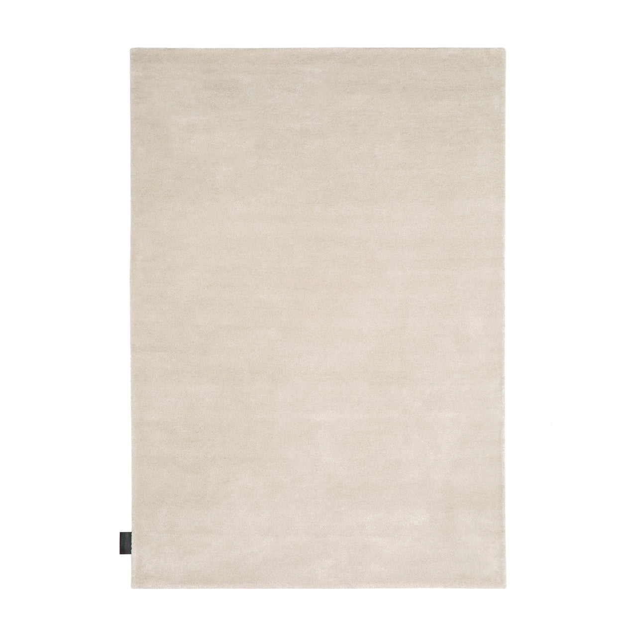 Plain Rug: Medium + Light Beige
