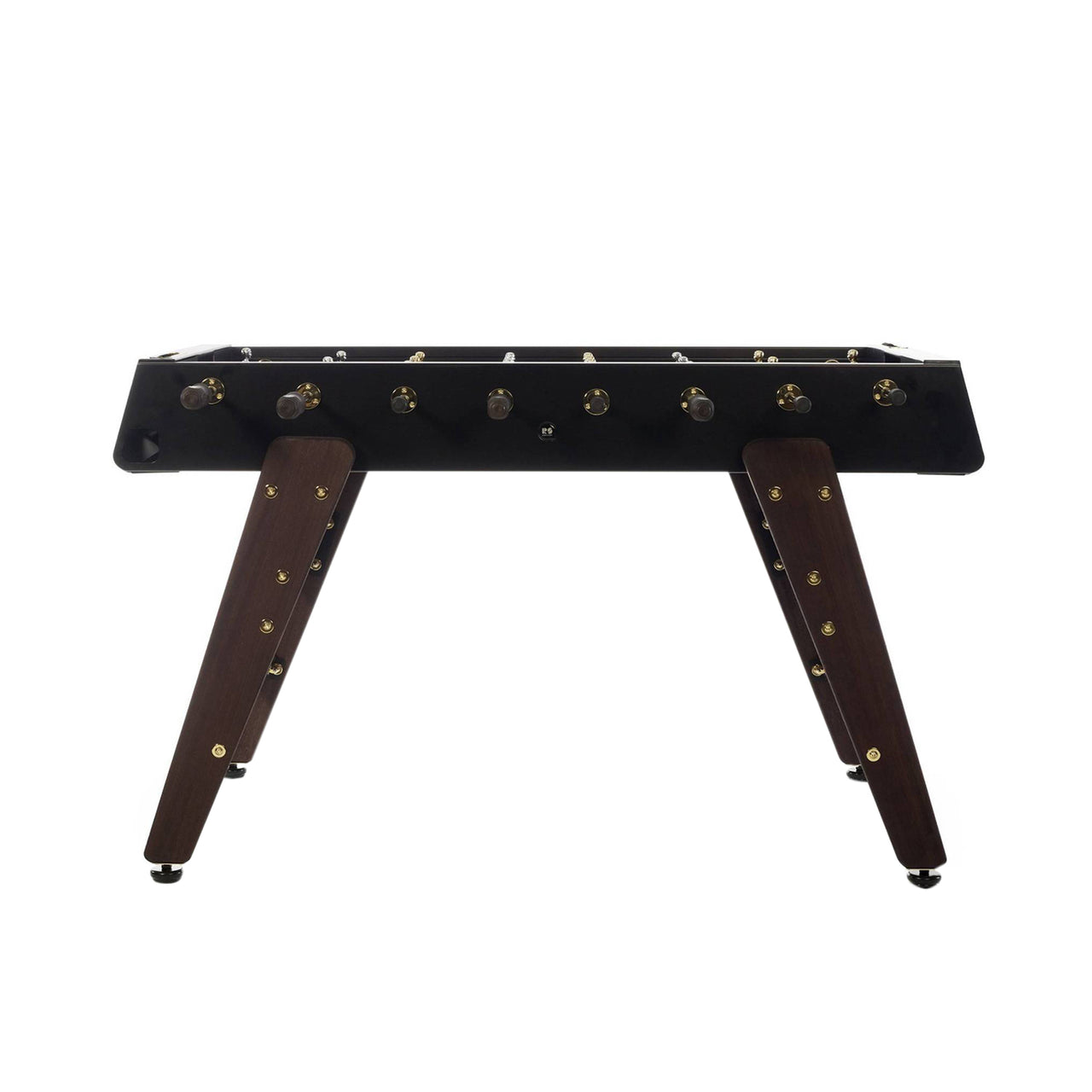 RS3 Wood + Gold Football Table: Indoor/Outdoor