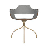 Showtime Chair with Swivel Base: Full Upholstered + Beige