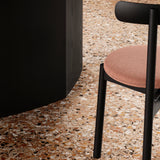 Bice Stacking Chair: Upholstered