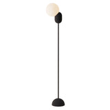 Cantilever Floor Light: Carbon + Black