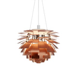 PH Artichoke Pendant: Large + Copper + White