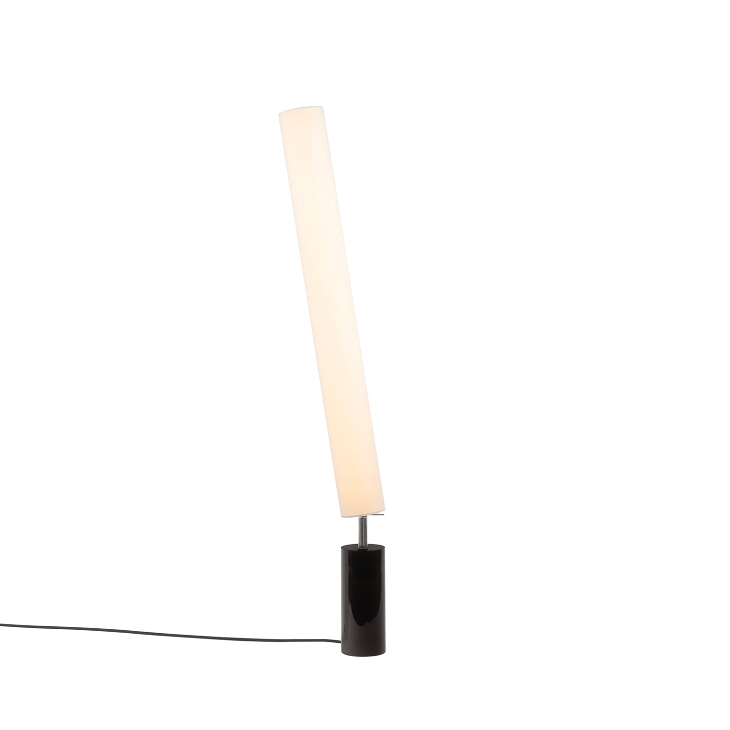 Clopes 09 Floor Lamp: High + Glossy Black + Glossy Black