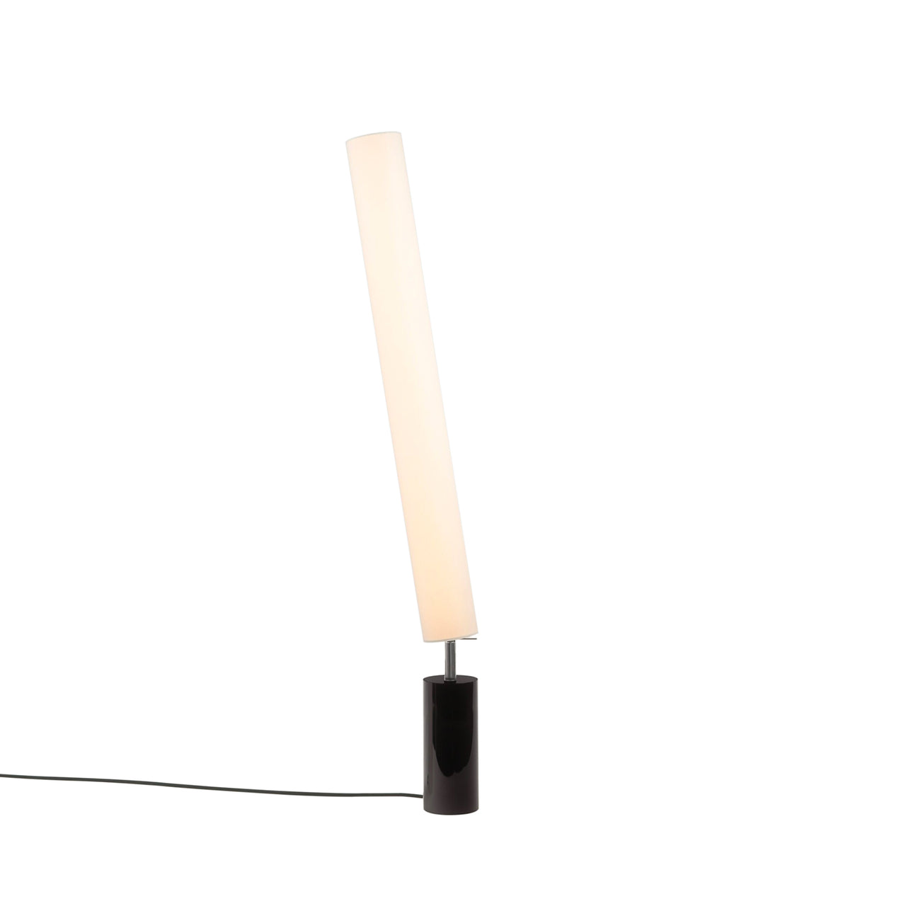Clopes 09 Floor Lamp: High + Glossy Black + Glossy Black