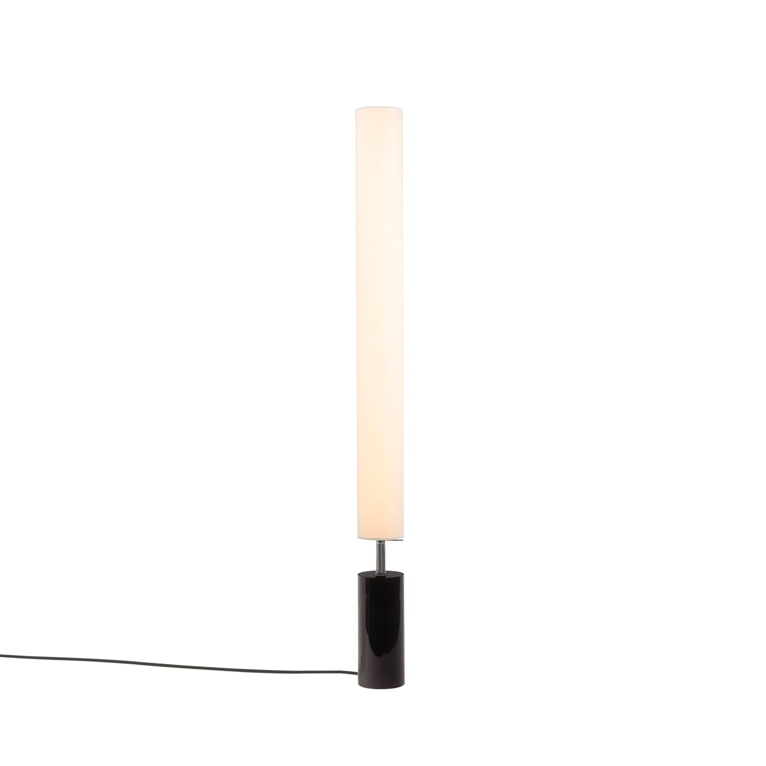 Clopes 09 Floor Lamp: High + Glossy Black + Glossy Black