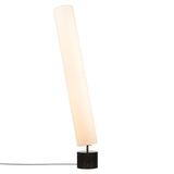 Clopes 20 Floor Lamp: High + Polished Graphite + Toasted Ash
