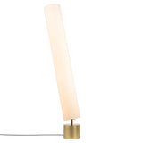 Clopes 20 Floor Lamp: High + Polished Brass + Satin Brass