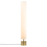 Clopes 20 Floor Lamp: High + Polished Brass + Satin Brass
