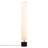Clopes 20 Floor Lamp: High + Polished Graphite + Toasted Ash