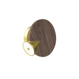 Compass Wall Light: Satin Brass