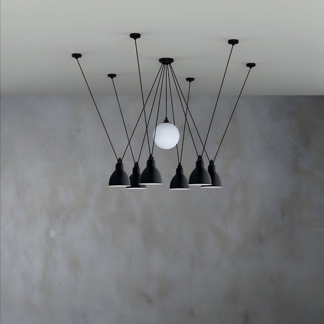 Les Acrobates N ° 327 Pendant Lamp: Large