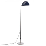 Mezzaluna Floor Lamp: Glossy Deep Blue