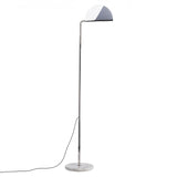 Mezzaluna Floor Lamp: Chrome