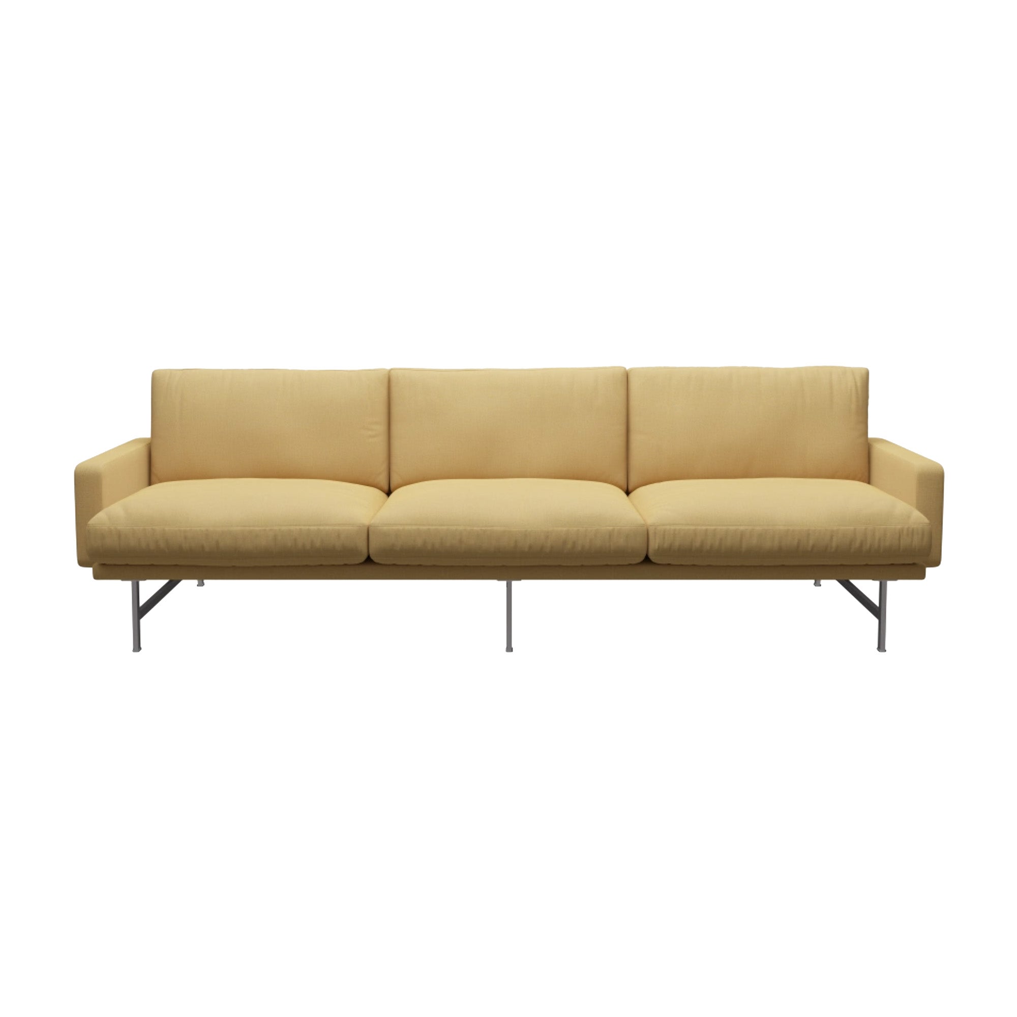 Lissoni 3 Seater Sofa: Small - 94.9
