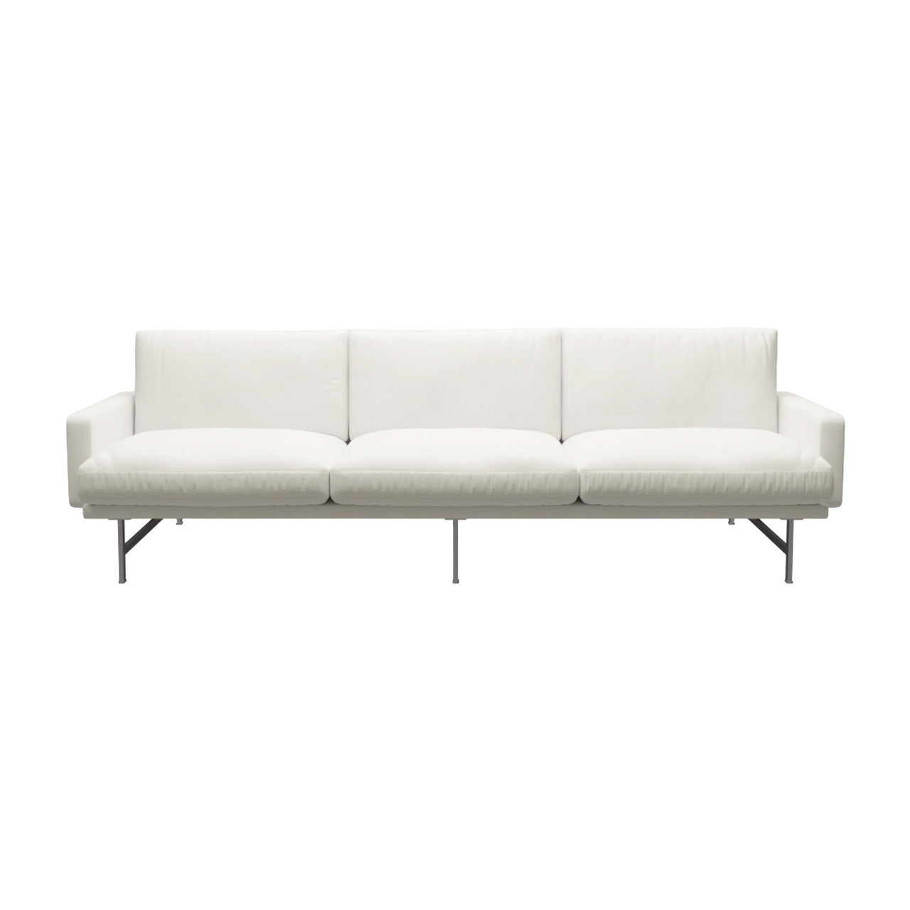 Lissoni 3 Seater Sofa: Small - 94.9