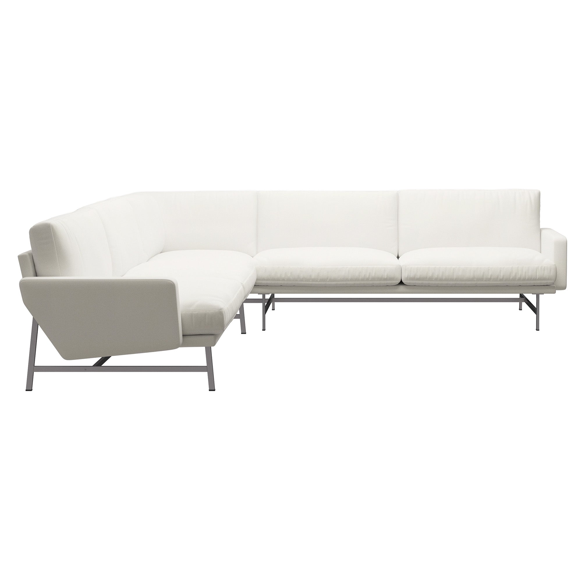 Lissoni 5 Seater Corner 1 Side Sofa: Large - 107.5