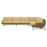 Lissoni 6 Seater Corner Sofa: Small - 125.2