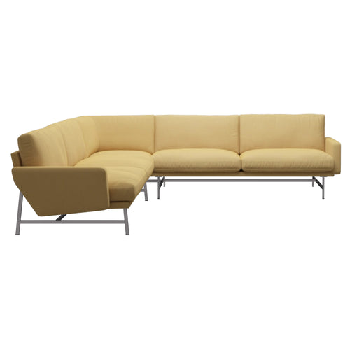 Lissoni 5 Seater Corner 1 Side Sofa: Large - 107.5