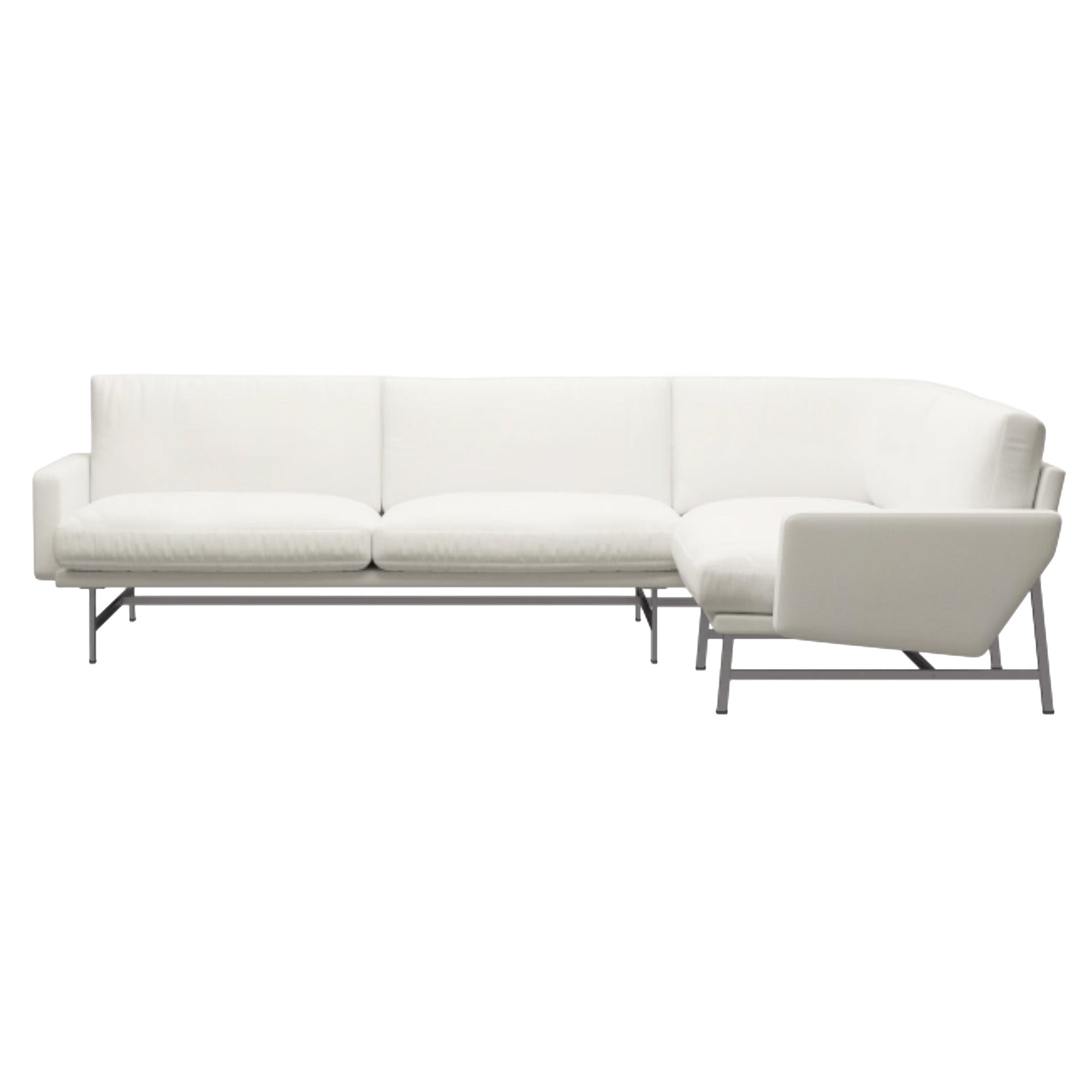 Lissoni 4 Seater Corner Sofa: Small - 95.7