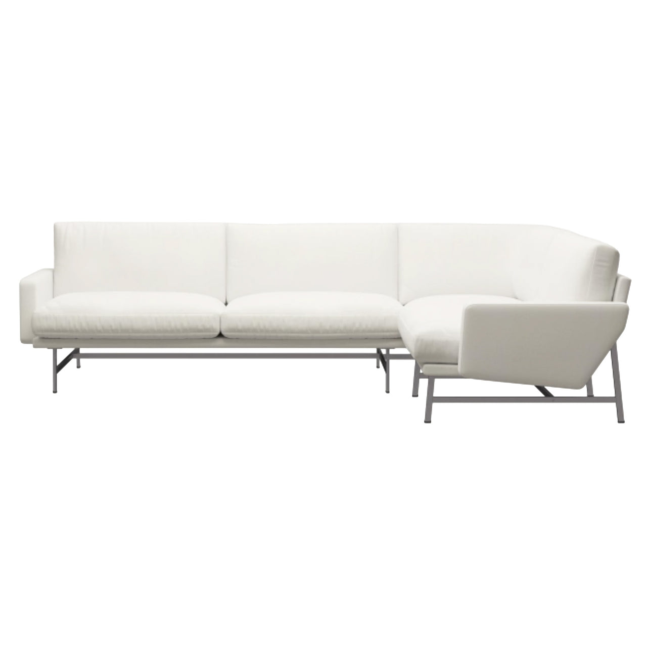 Lissoni 4 Seater Corner Sofa: Small - 95.7