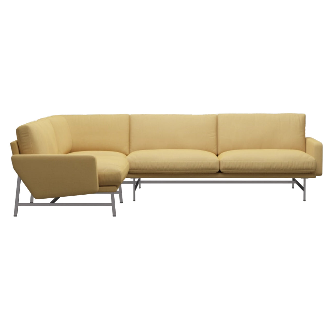 Lissoni 4 Seater Corner Sofa: Small - 95.7