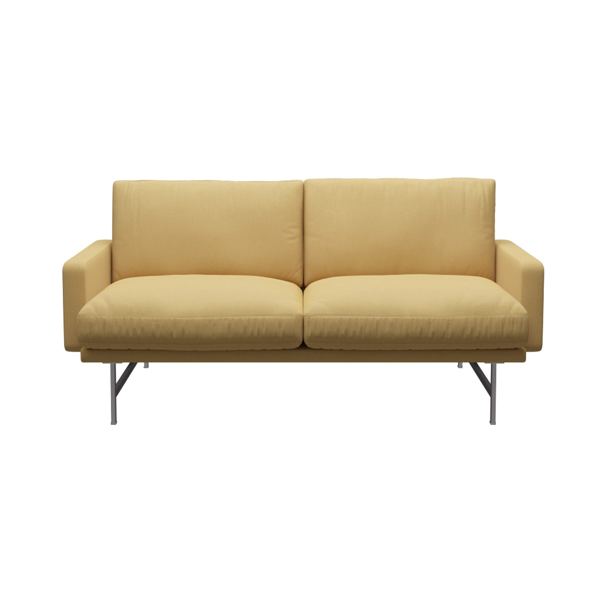 Lissoni 2 Seater Sofa: Small - 65.4