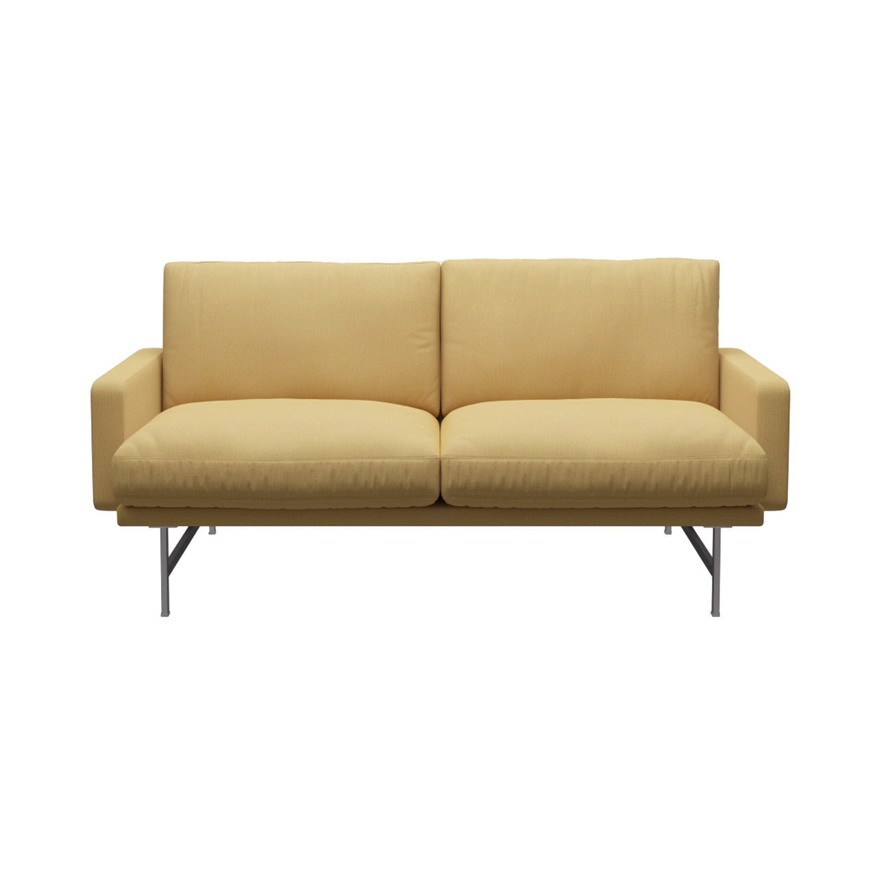 Lissoni 2 Seater Sofa: Small - 65.4