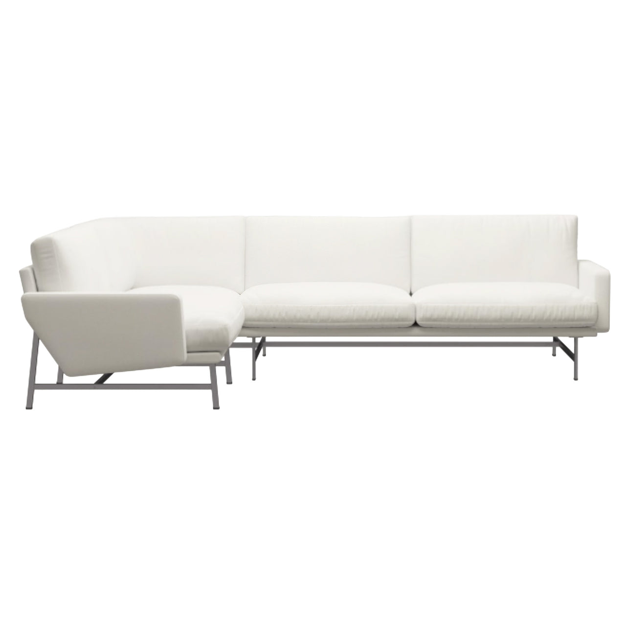 Lissoni 4 Seater Corner Sofa: Small - 95.7
