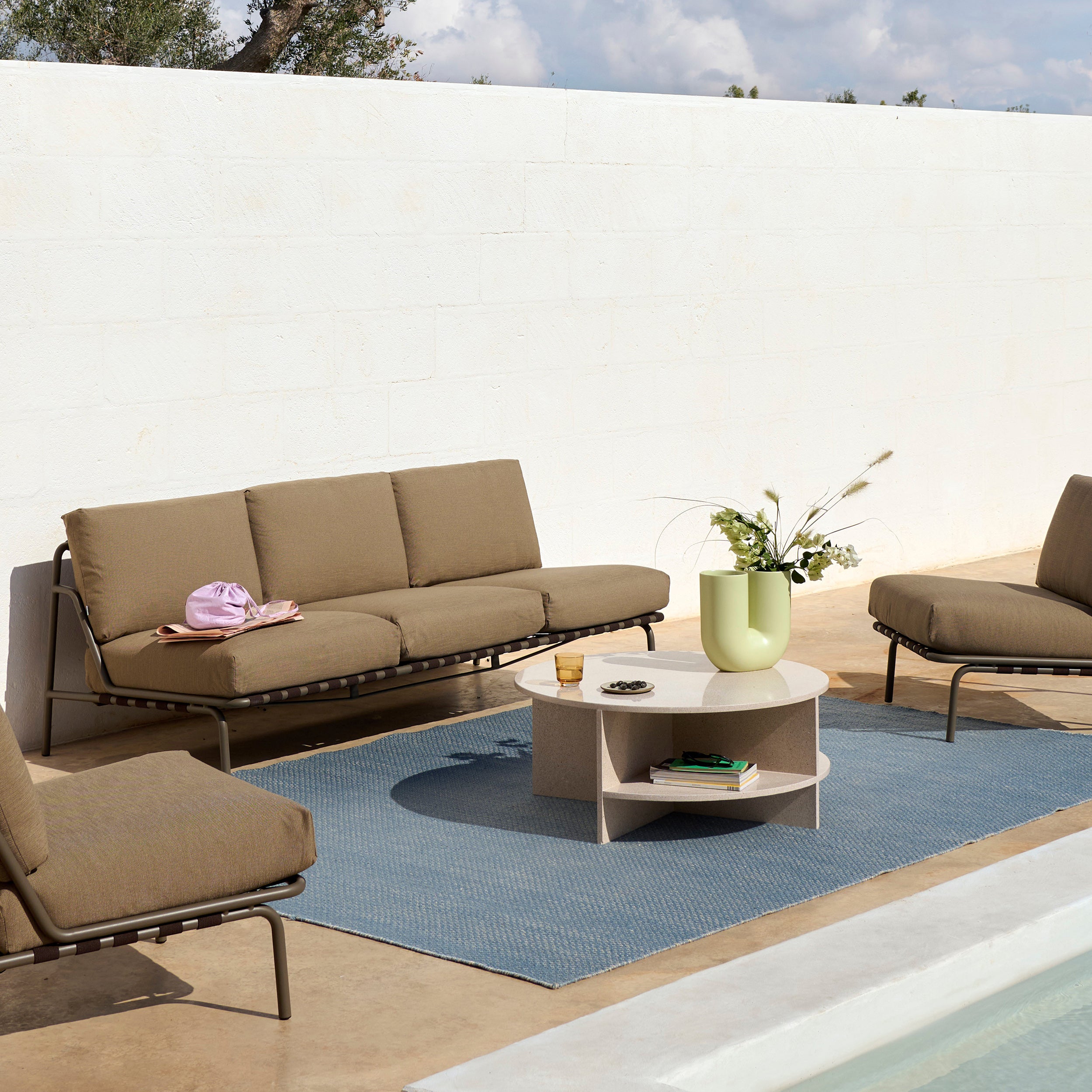 Halves Coffee Table: Quick Ship