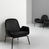Era Lounge Chair: Low + Metal Base